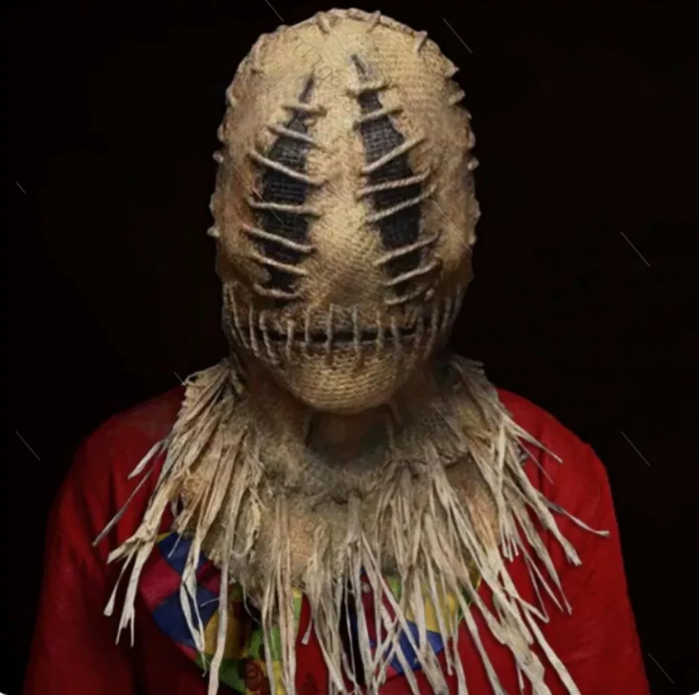 

New Halloween Horror Scarecrow Mask Popular Scarecrow Mask Complete Set