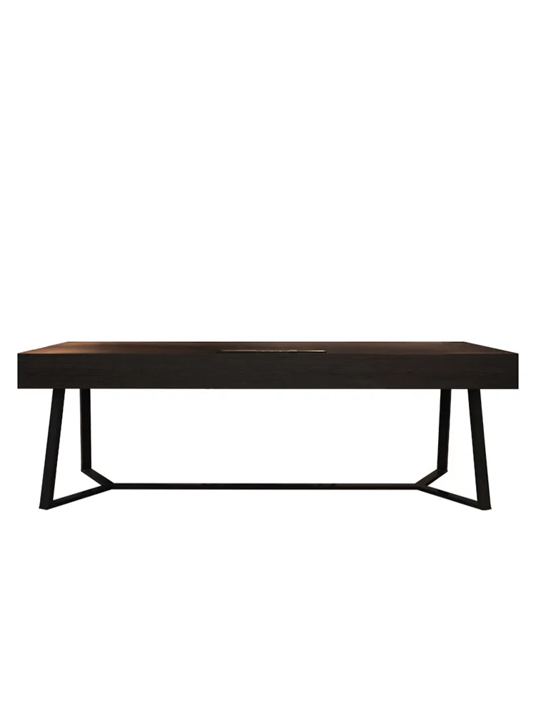 

Italian minimalist light luxury modern minimalist desk home computer desk feel study desk