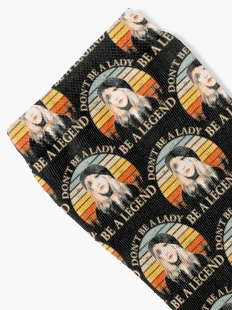 Stevie Nicks Vintage Stevie-Nicks Rock Band Dont Be Lady - Be a Legend Socks floor sheer Climbing Socks Girl Men's