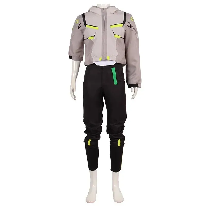

Game Genji Costumes Adult Men Women Uniform Outfits Halloween Carnival Costume Masks Shoes Accessories Prop Cosplay