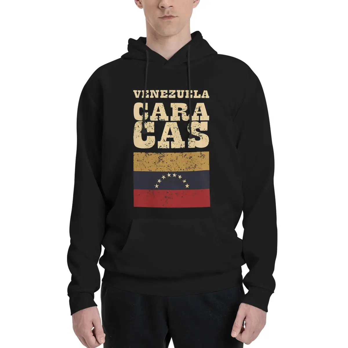 Flag Of Venezuela Hoodie Men Women Sweatshirt Graphic Kanga Pocket Hoodies Y2k Hoodie Pullover Long Sleeve Shirts