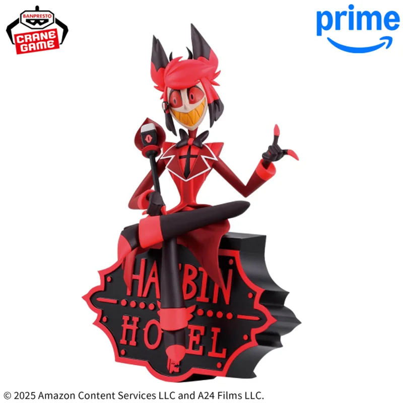 

Подлинная оригинальная Bandai Banpresto Hazbin Hotel Alastor ПВХ аниме фигурка модель коллекционная фигурка игрушки новая и нераспечатанная кукла