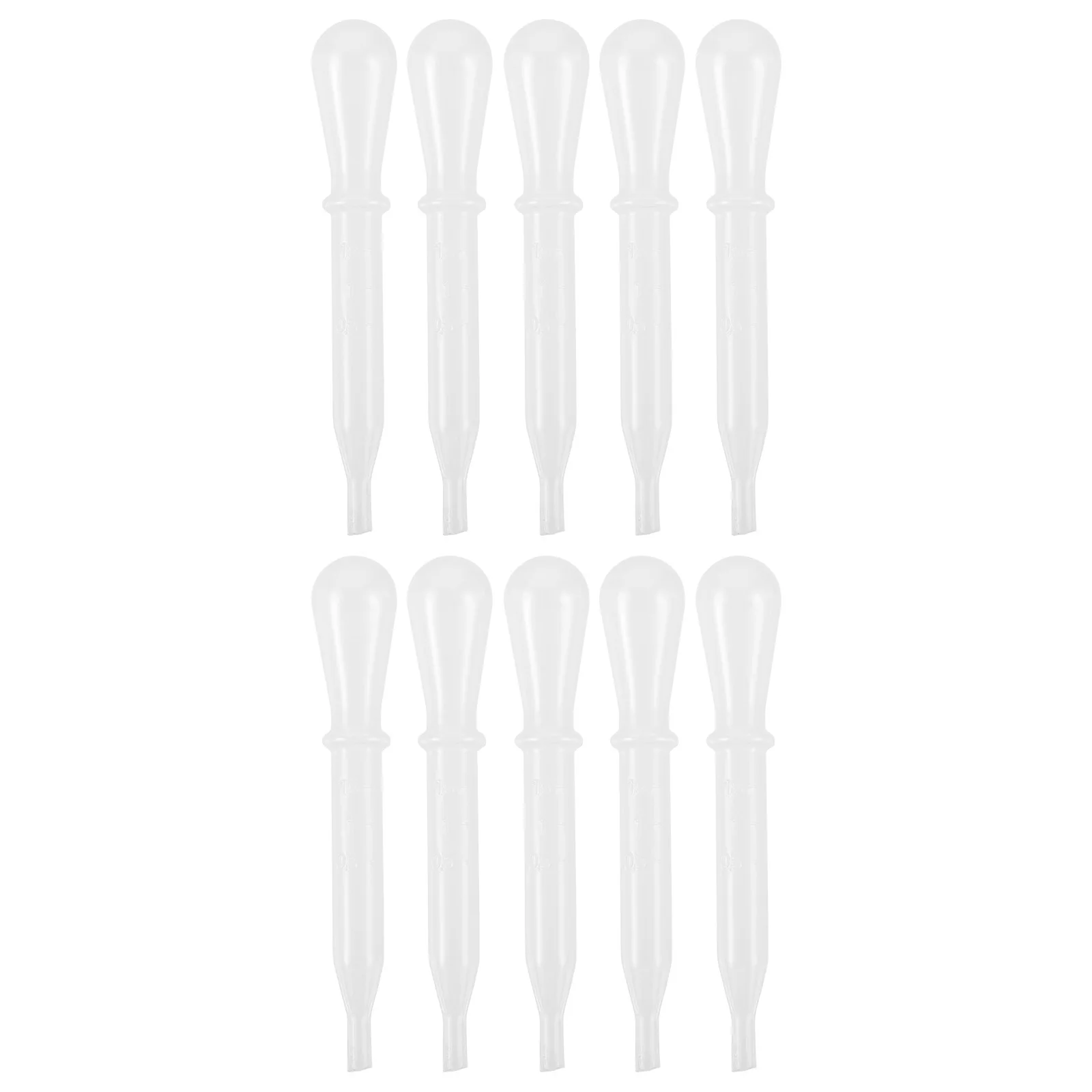 

10pcs Plastic Droppers 1.5ml Pipettes for Airbrush Spray Tattoo Pigment Extract Eye Dropper Liquid Transfer Teaching Tools