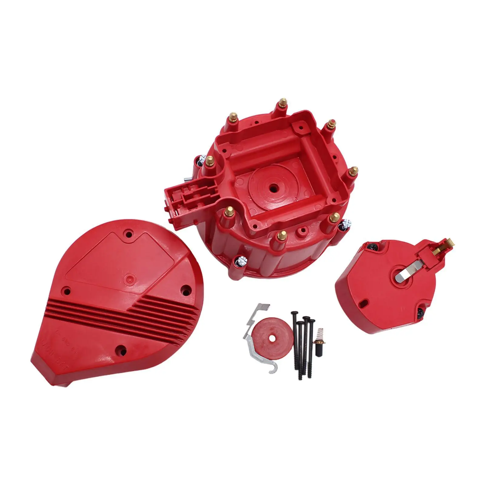 

Hei Large Distributor Cap Rotor Kit High Performance Replace Easy to Install for Chevy Sbc Bbc 396 327 454 Auto Accessories