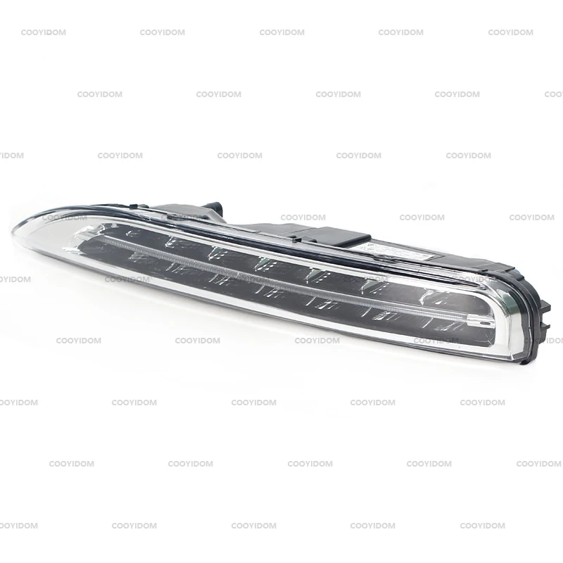 For Porsche Cayenne 2011-2014 LED Front Bumper Daytime Running Light DRL Driving Lamp Car Accessories 95863118100 95863118200