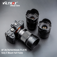 VILTROX 24mm 16mm 50mm 85mm F1.8 for Sony E Camera Lens Auto Focus Full Frame Prime Large Aperture Portrait Sony E Mount A7C ii