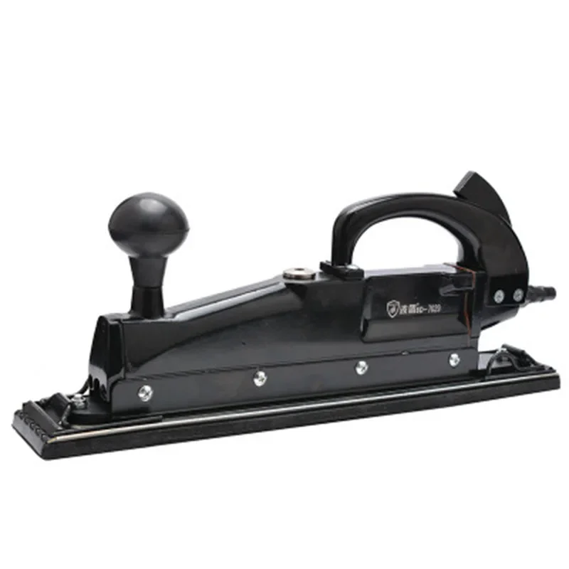 445x70mm Pneumatic Orbital Reciprocating Sander Polisher, Air Sanding Buffing Machine for Metal Wood Floor Polishing