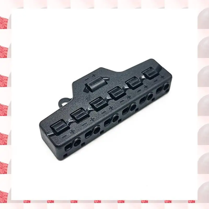 

ABGN 6 Ports Quick Splitter Quick Connect Out Line Splitter Lighting LED Strip Model Lghts Railway Layout