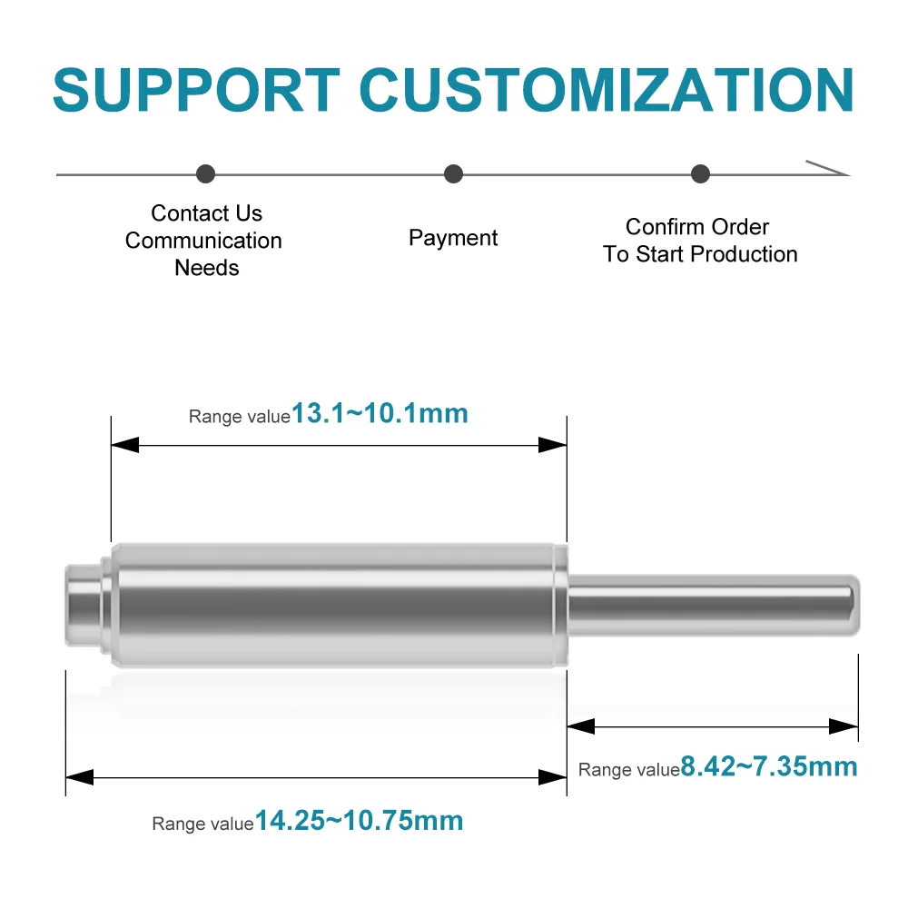 AI-S-KV Dental Push Button Axis for AI Dental High Speed Air Turbine Handpiece Rotor Spare Parts