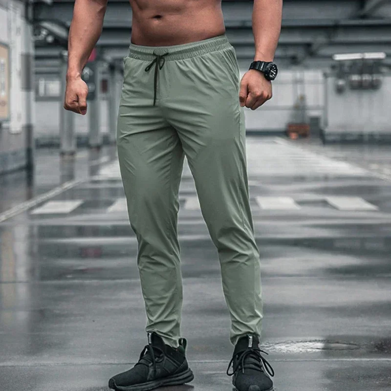 High Quality Men Running Fitness Sweatpants Male Casual Outdoor Training Sport Long Pants Jogging Workout Trousers Bodybuilding