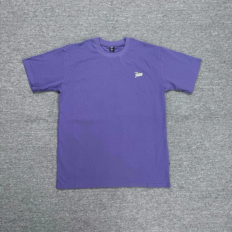 Men's Women's Street Patta Short Sleeve Summer Loose High Quality Cotton Pattern Print PATTA T Shirts