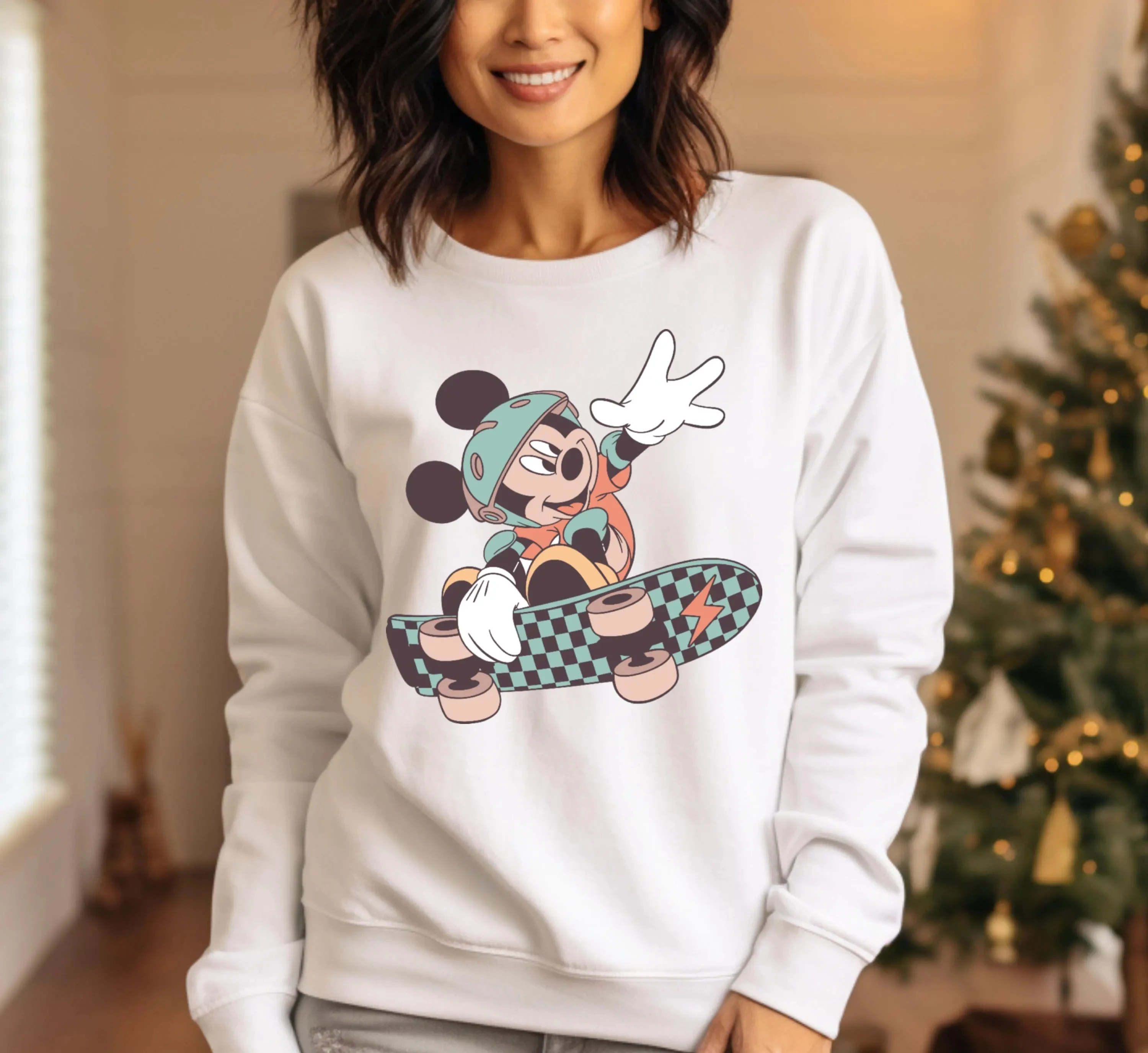 

Disney Skateboarding Sweatshirt, Disneyland Vacation, Mickey Skateboard Sweatshirt, Mickey Sweatshirt, Disney Trip