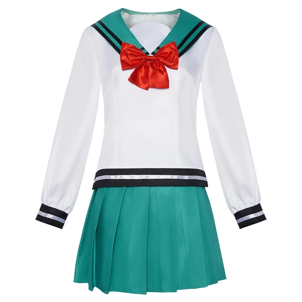 

XIN LAI SEN Unisex Anime Cos Teruhashi Kokomi Cosplay Costume Halloween Uniform Customized Size