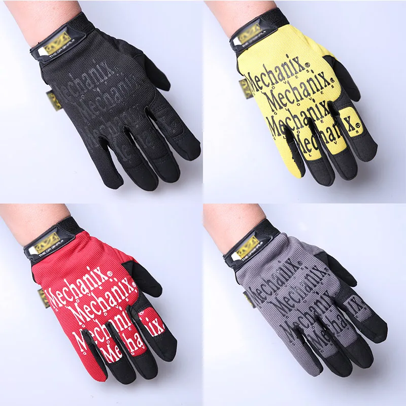 Super Technician Men's Gloves Full Finger Spring Autumn Thin Warm Sports Fitness Driving Motorcycle Gloves Breathable Skin-fr...