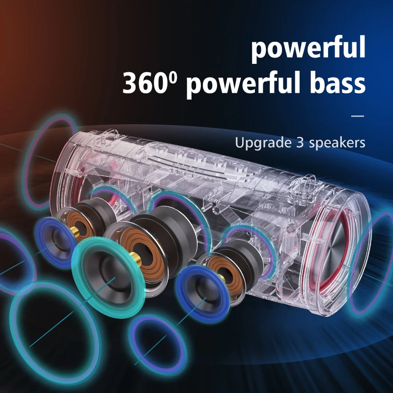 ZEALOT-S39 Tragbare Drahtlose Lautsprecher High-Power Große Spieluhr Outdoor Super Bass TWS Leistungsstarke Party caixa de som FM Radio AUX