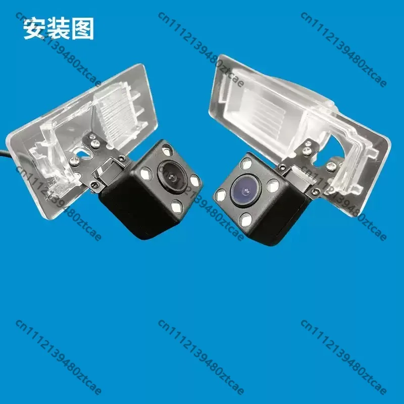 License Light Metal Mount Bracket, Angle Adjustable Base for Dashcam Dedicated Car Rear Backup Camera