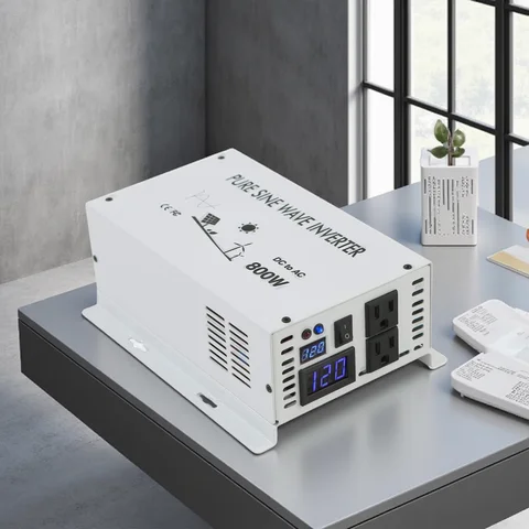Pure Sine Wave Inverter 300W 500W 800W 12V 24V 36V 48V DC to120V 220V 230V 240V AC Off Grid Power Converter Car Home Appliance