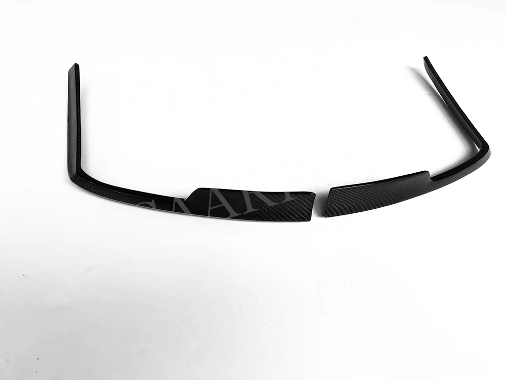 Carbon Fiber Car Front Bumper Air Vent Canards Spoiler Splitter Winglet for Toyota SUPRA A90 A91 MK5 J29 2020-2025 FRP - view 3