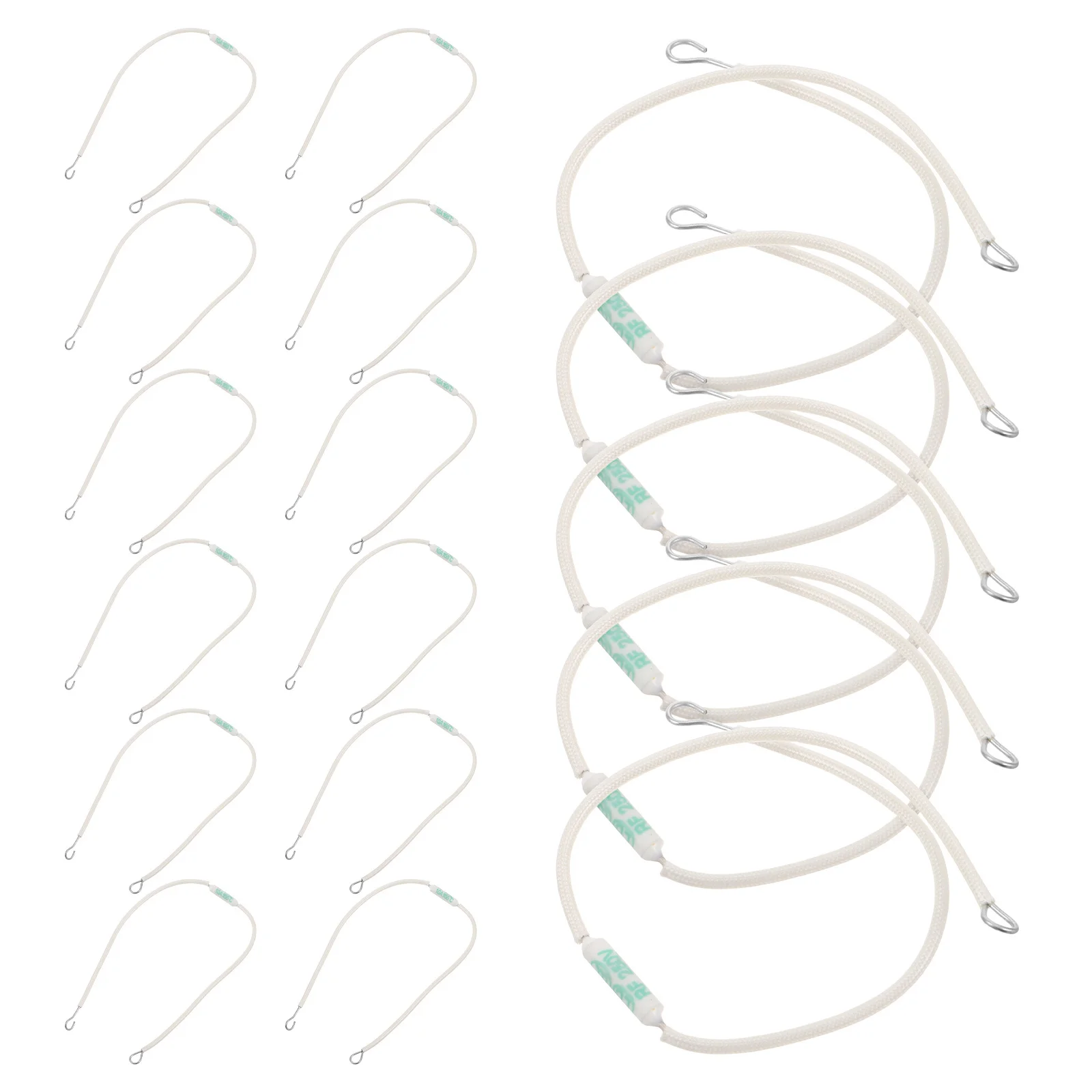 

20Pcs Ceramic Thermal Fuse High Temperature Resistance Rapid Response for Rice Cooker Air Fryer Microwave Heater Coffee Maker