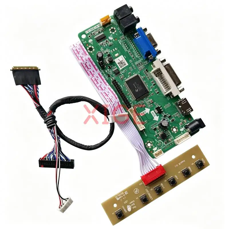 

Controller Board Fit N134B6 LTN160AT06 LP145WH1 LTN145AT01 1366*768 40 Pin LVDS 1366x768 HDMI+DVI+VGA Laptops Display Screen Kit