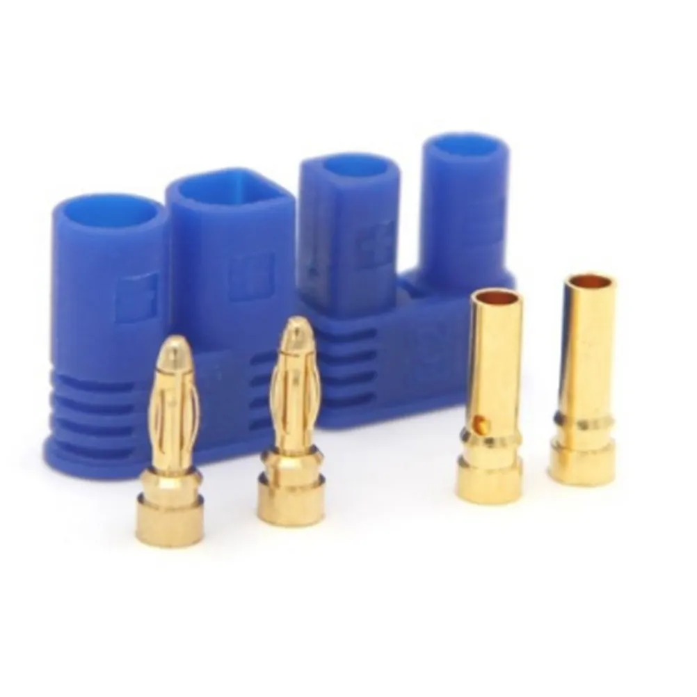 1Pair Professional Gold Plated Copper Banana Connectors Type Male Female for Rc DIY Brushless Motor Electronic Control Low