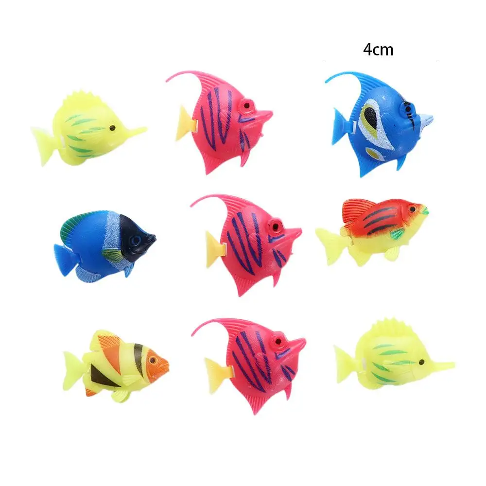 Small Plastic Simulation Moving Floating Landscape Artificial Fish Fish Tank Decoration Aquarium Ornament Fake Fish