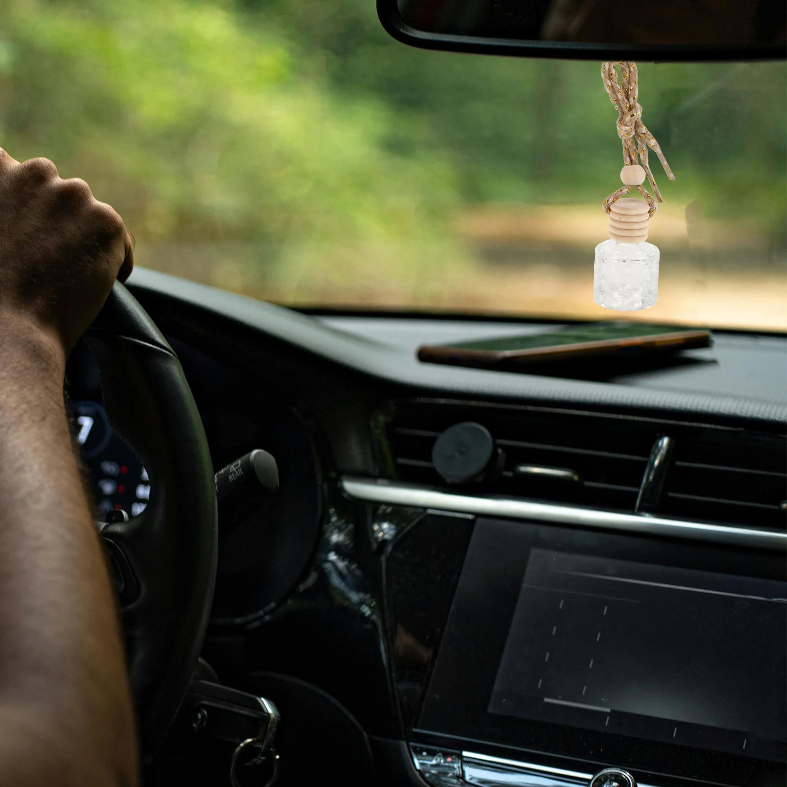 

2 Pcs Aromatherapy Bottle Pendant Air Freshener Car Diffusers for Essential Oils Cars