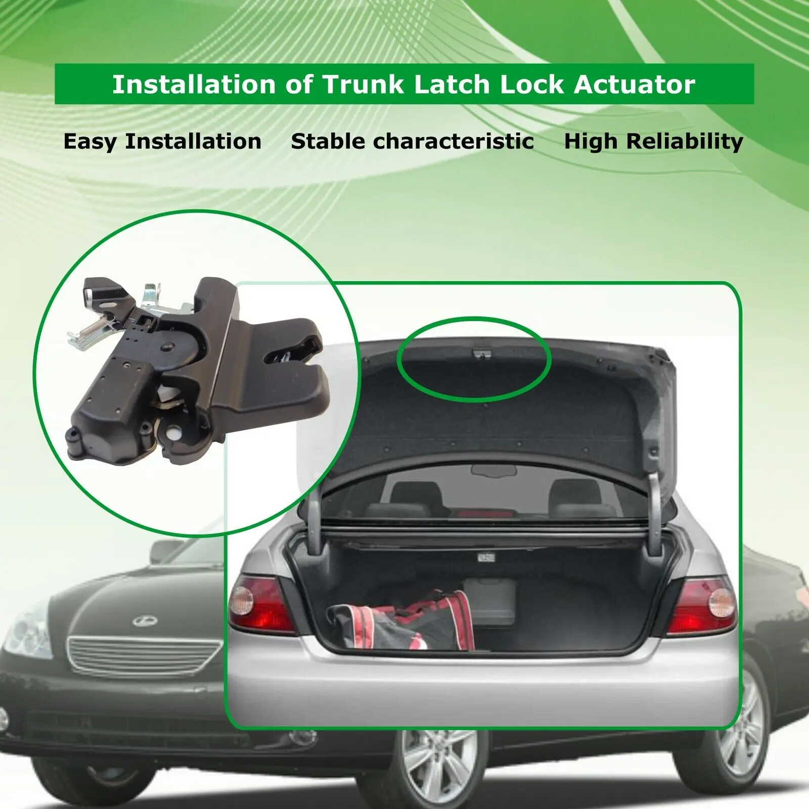 Tailgate Trunk Latch Lock Actuator For 2002-2006 Lexus ES300 S330 64600-33110