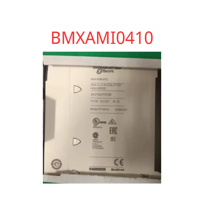 99% New BMXAMI0410 PLC module, good appearance