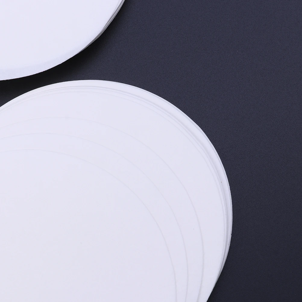 

200 Pcs Qualitative Filter Paper with Round Lab Grade White for Chemistry Advanced