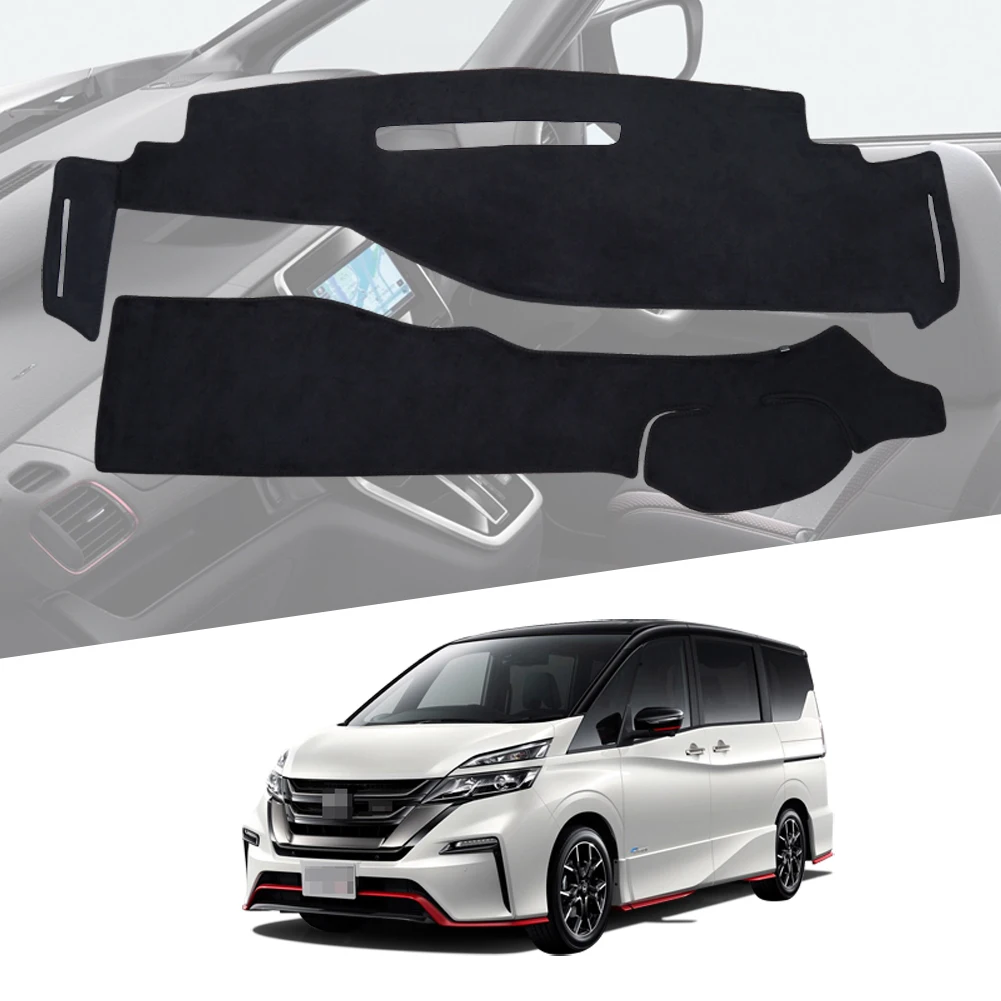 

Dashboard Cover Pad for Nissan SERENA C27 Dash Mat Dashmat Car Accessories Sunshade Protective Carpet