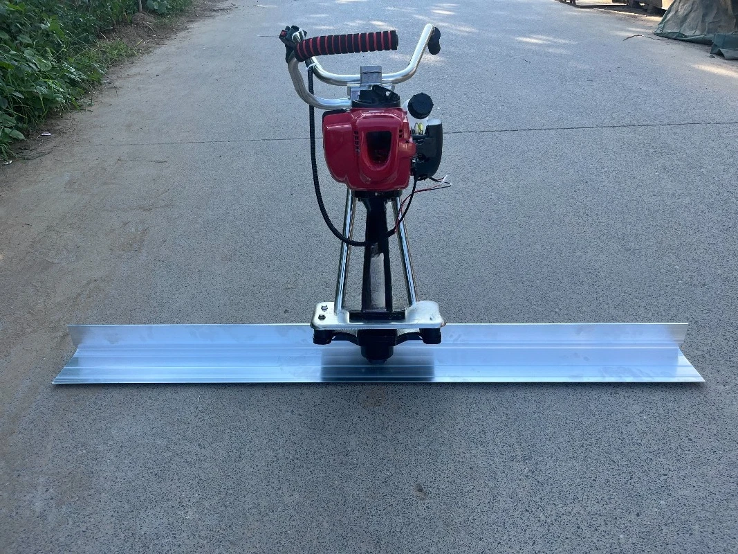 المكونات الأساسية للمحرك والمحرك، آلة تشطيب السطح لتسوية الأرضية الاهتزازية، مسطرة لولبية خرسانية #2