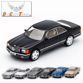 DCT 1/64 Mercedes Benz 500SEC Auto Legierung Spielzeug Motor Fahrzeug Diecast Metall Modell Kinder Weihnachten Geschenk Spielzeug für Jungen