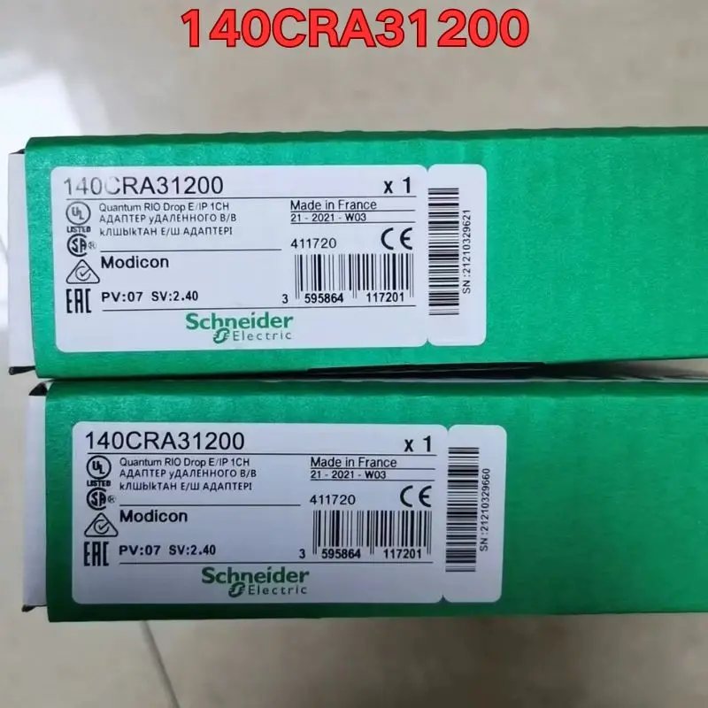 

New unused PLC module 140CRA31200