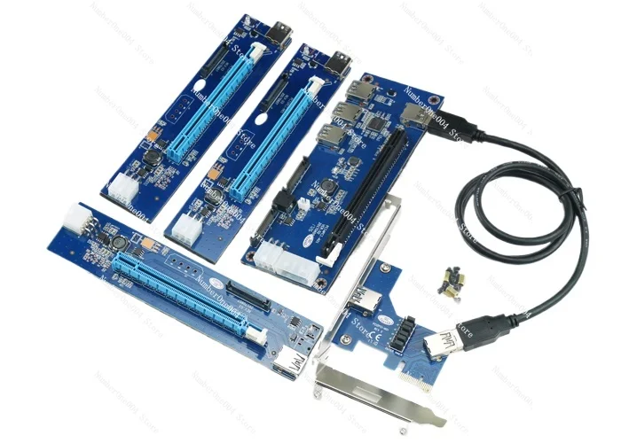 

Suitable for PCI-E Interface Adapter CardOne To FourPCI-E Slots OneTo FourGraphics CardSlots 1 To4 Expansion