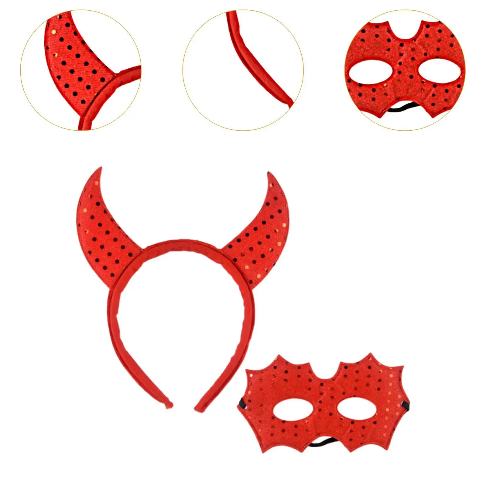 Halloween-hoofdband voor kinderen Haaraccessoires Kostuumaccessoire Hoofddeksels voor prestaties Halloween-vakantie Maskerade Fancy Dress