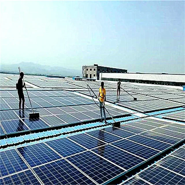 Factory Support telescopic pole brush Solar Tools Photovoltaic Panel Cleaning Machine