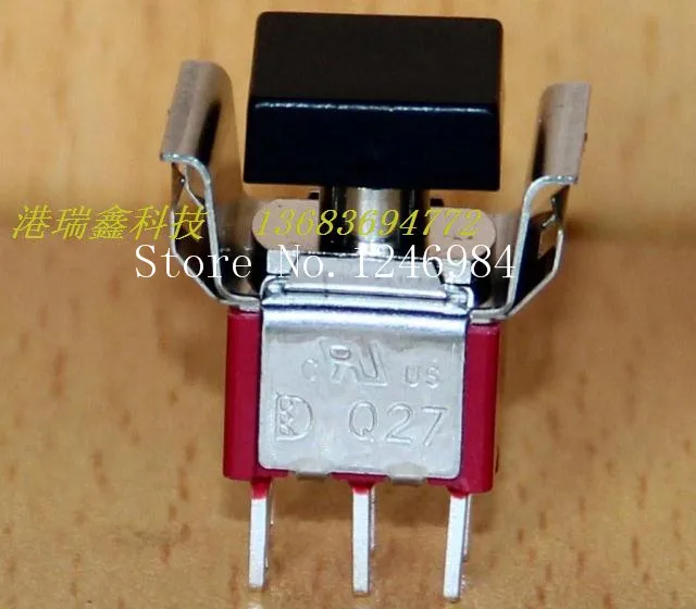 [SA]P8702-F22A Dual 6-pin toggle switch Taiwan SH reset button normally open normally closed without  lock Q27--20pcs/lot