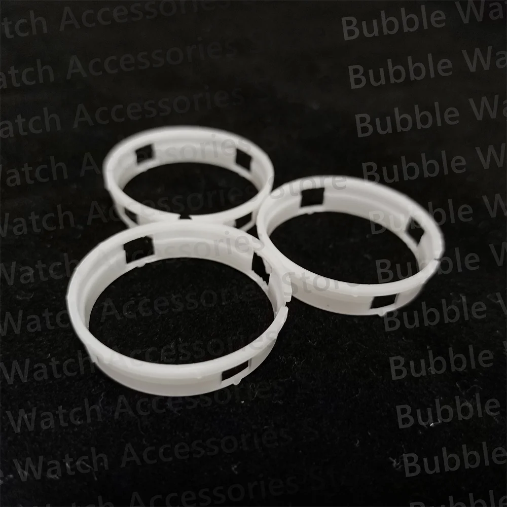 Watch Accessories 41MM Watch Case Plastic Ring Inner Cover Rubber Movement Spacer Ring Fit For NH35 Movement