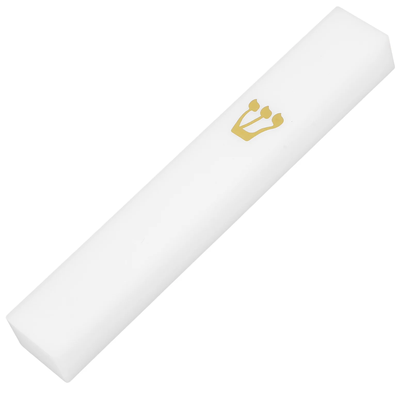 يهوديكا Mezuzah ديكور الراتنج الباب نعمة يهودية على الباب الشيما المقدسة الحرفية هدية المنزل 13 سنتيمتر أبيض أسود #5