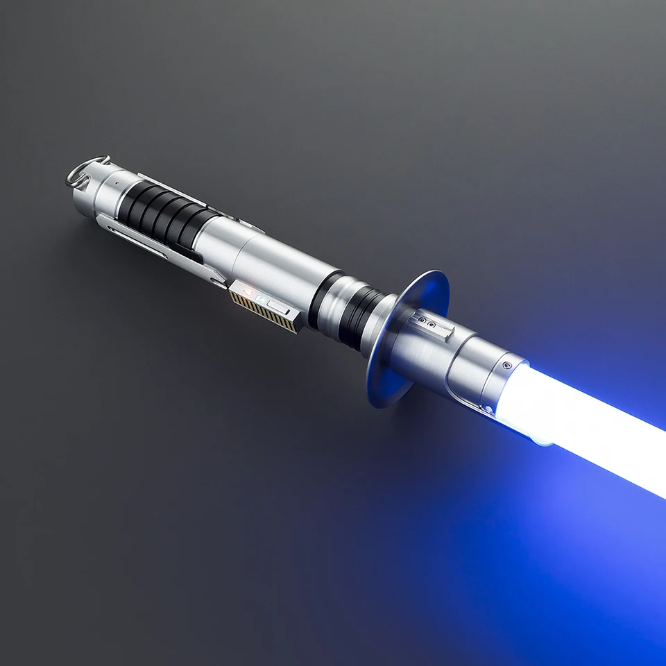 بكسل Lightsaber بمقبض معدني ، جيدي إزرا ، صابر بريدجر خفيف ، سيف ليزر Neopixel ، مبارزة مضيئة ، ألعاب تأثيري ، Xenopixel