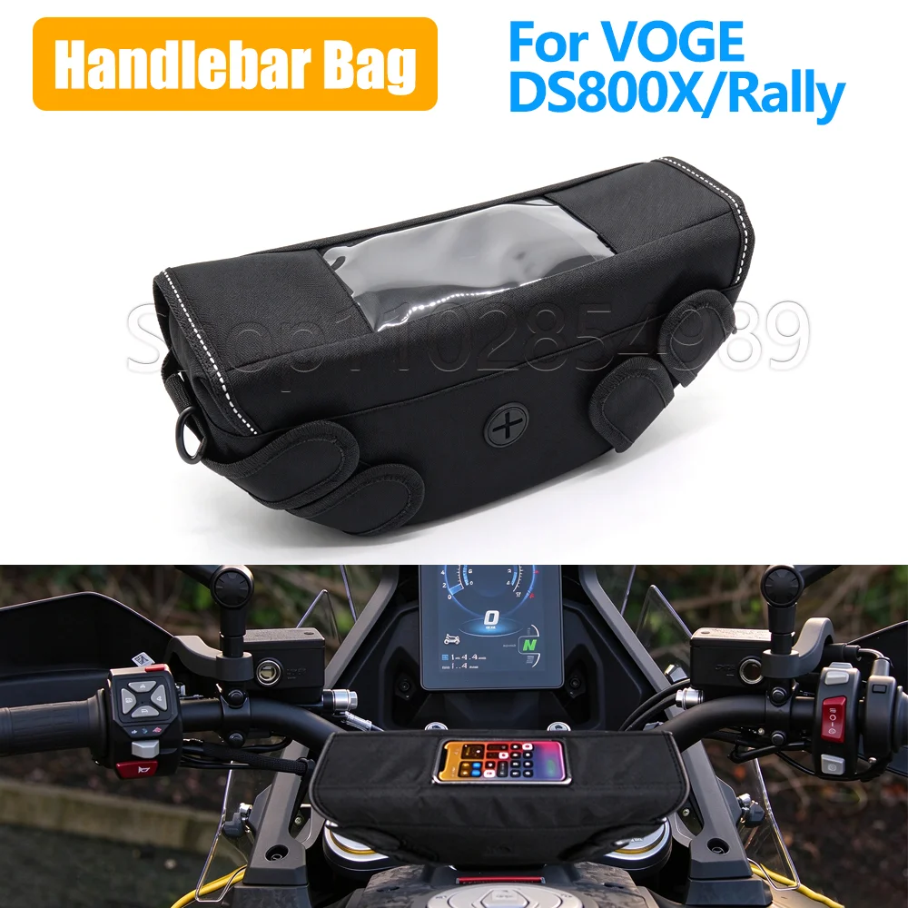 Motorcycle Waterproof Handlebar Bag For VOGE DS800X DS 800X Rally Navigation Bag Travel Storage Tool