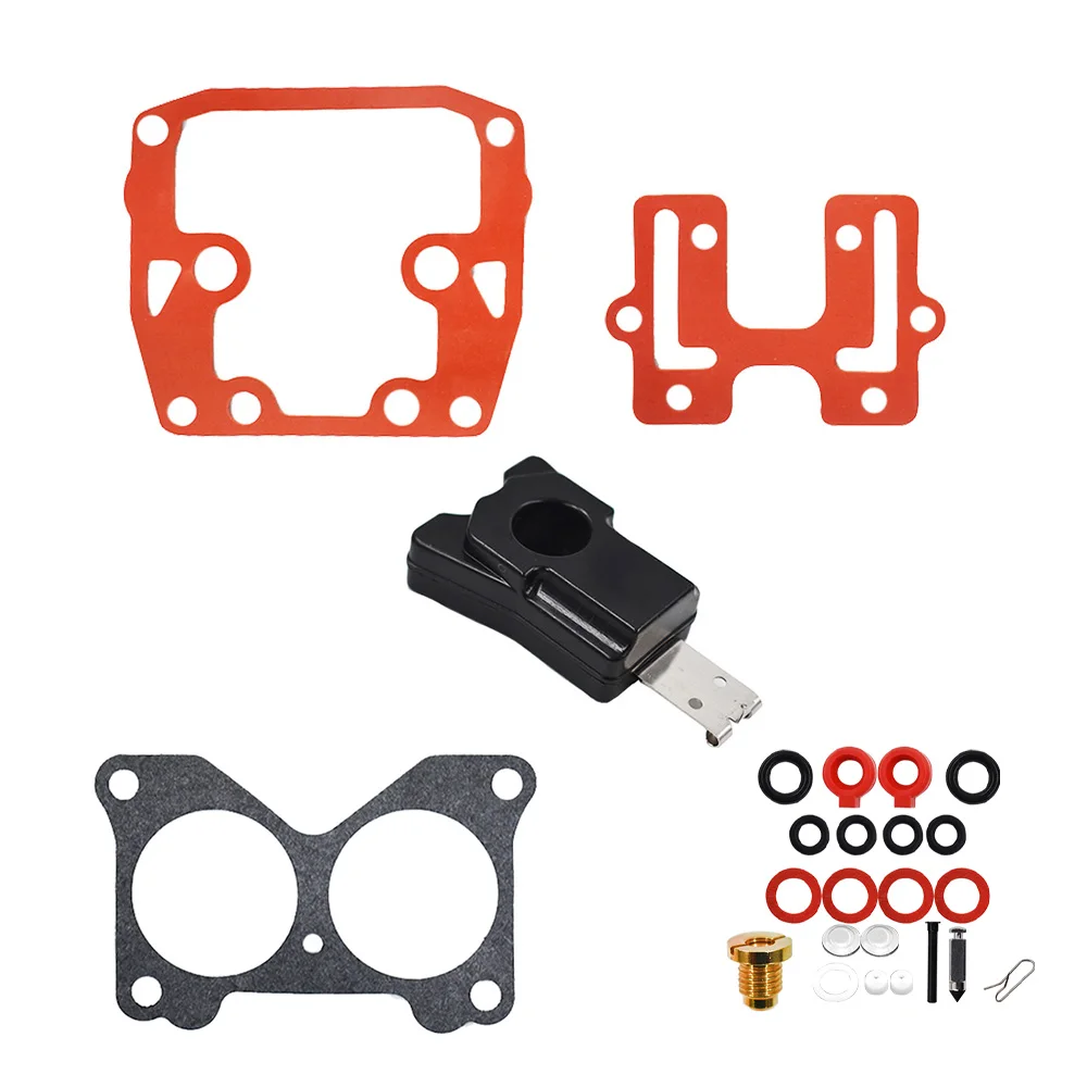 Carburetor Rebuild Kit for Johnson Evinrude V4 85 90 100 115 125 140 HP 2pc