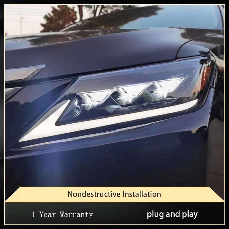 

A Pair of Car Stuff Modified For Toyota 2012-2017 Upgrade New Camry Front Light DRL Head Lamp LED Plug And Play Tool Accessories