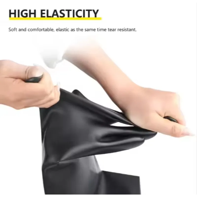 Professional Butyl Dry Box Work Gloves Anti-Slip Safety Gloves Aging Alkali Resistance Alcohol/Oil Hydrocarbon Work