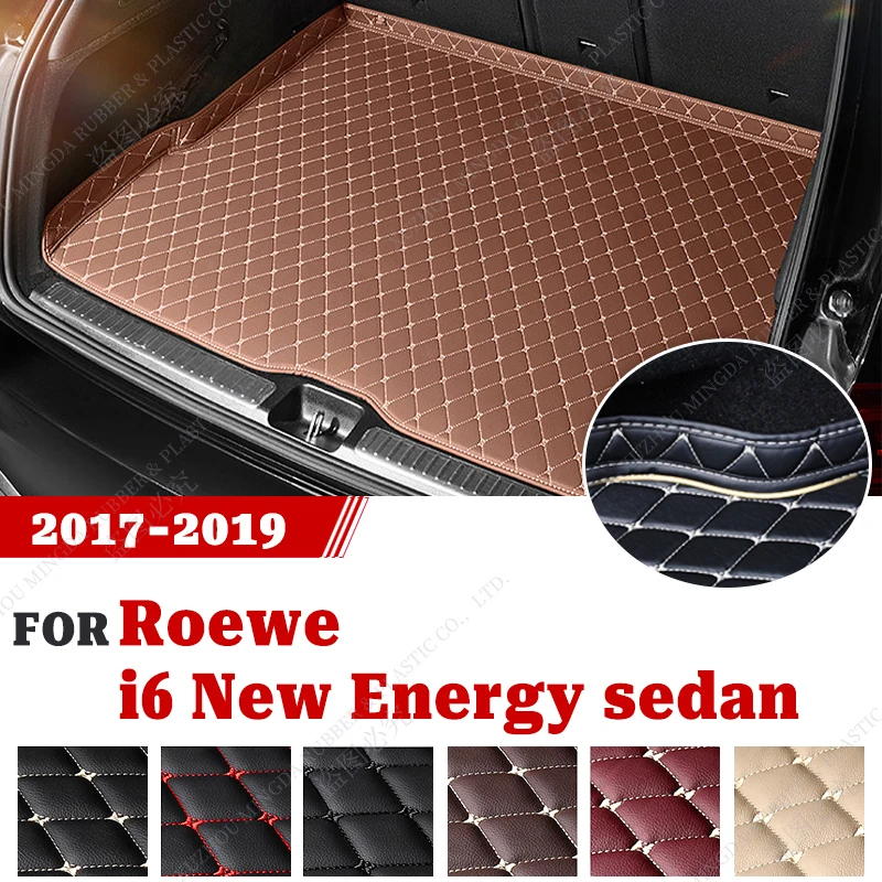 

Коврик в багажник автомобиля для Roewe i6 MAX New Energy Sedan 2017 2018 2019, автомобильные аксессуары на заказ, украшение интерьера автомобиля