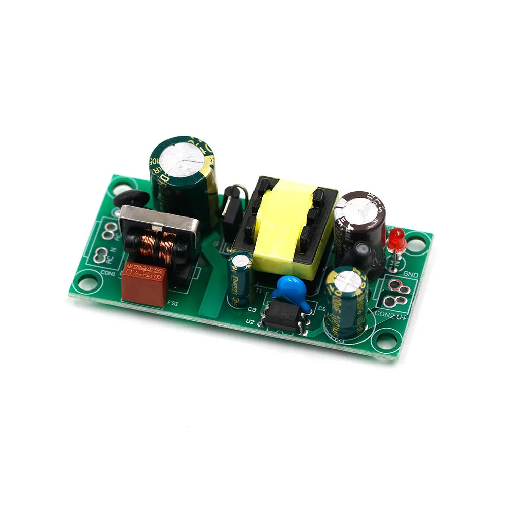 5V 2A AC-DC Switching Power Supply Module Isolated Power 220V to 5V Switch Low Ripple Step Down Converter Bare Circuit Board