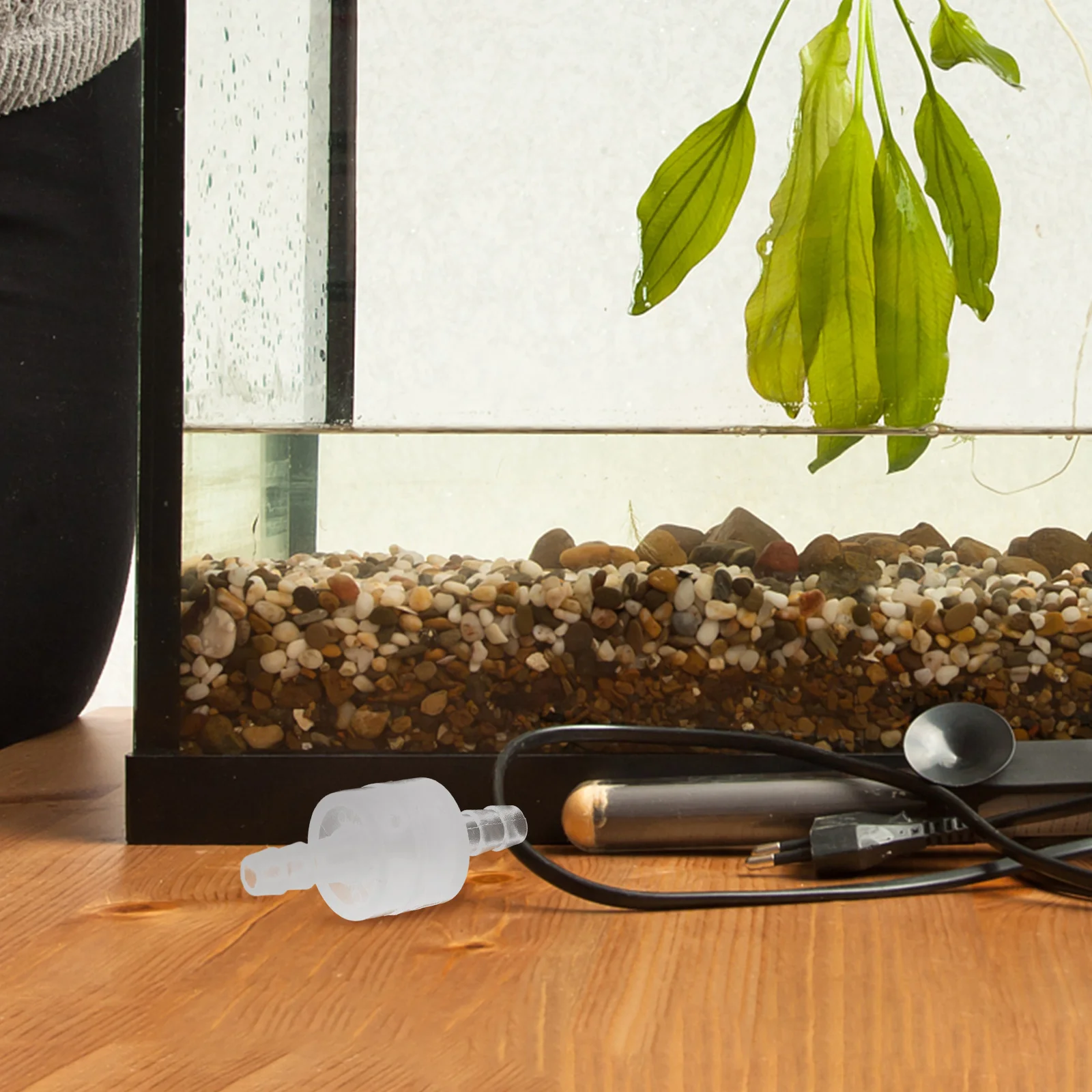 

Обратный клапан для аквариума, остановки воды, предотвращение обратного потока, пластик, простая установка, шланг управления аквариумом