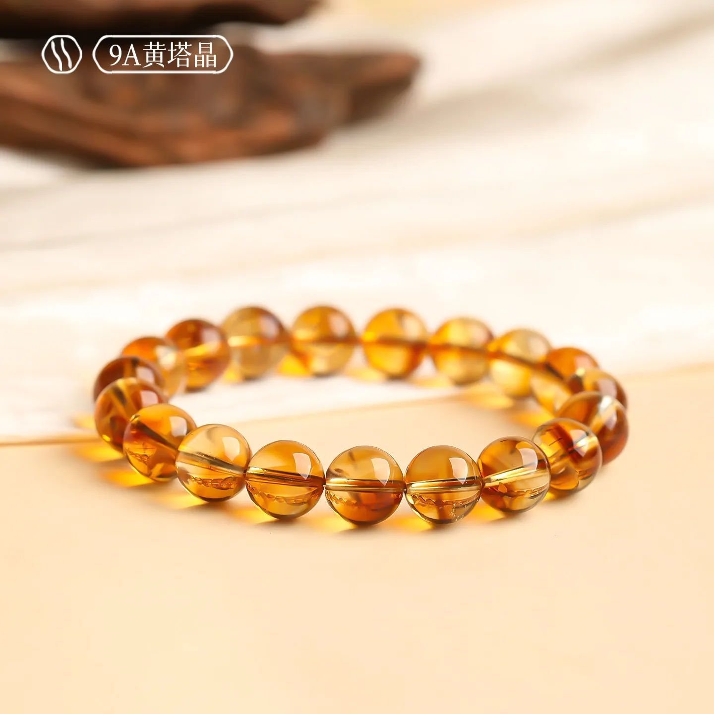Chinese Style Lucky Natural Yellow Citrine Bracelet For Women Men Wealth Attracting Feng Shui Beaded Jewelry Multi Grades Sizes