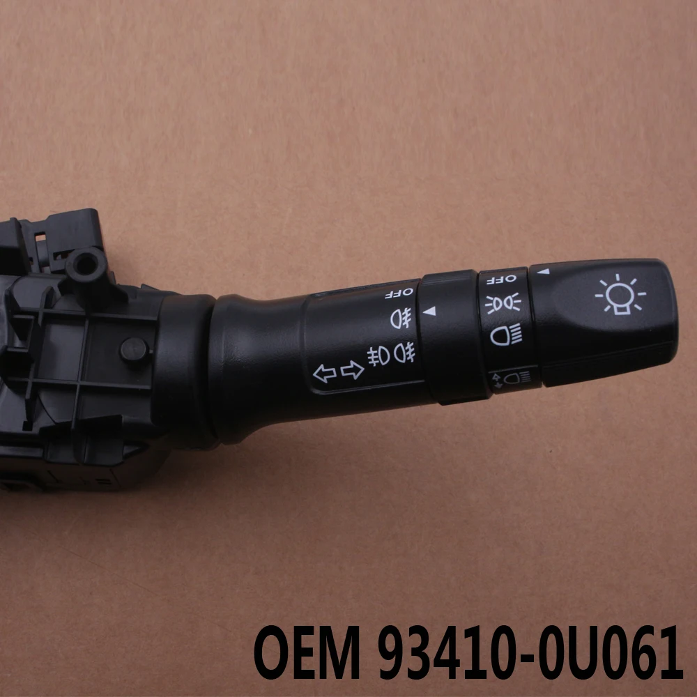 Headlight Fog Light Signal Switch Indicator for Hyu-ndai Accent 2014-2017 Ki-a Picanto 2011-2017 Part Number 93410-1Y111